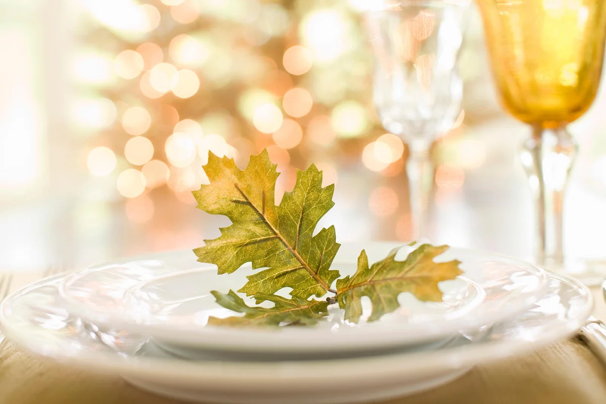 Fall dining theme
