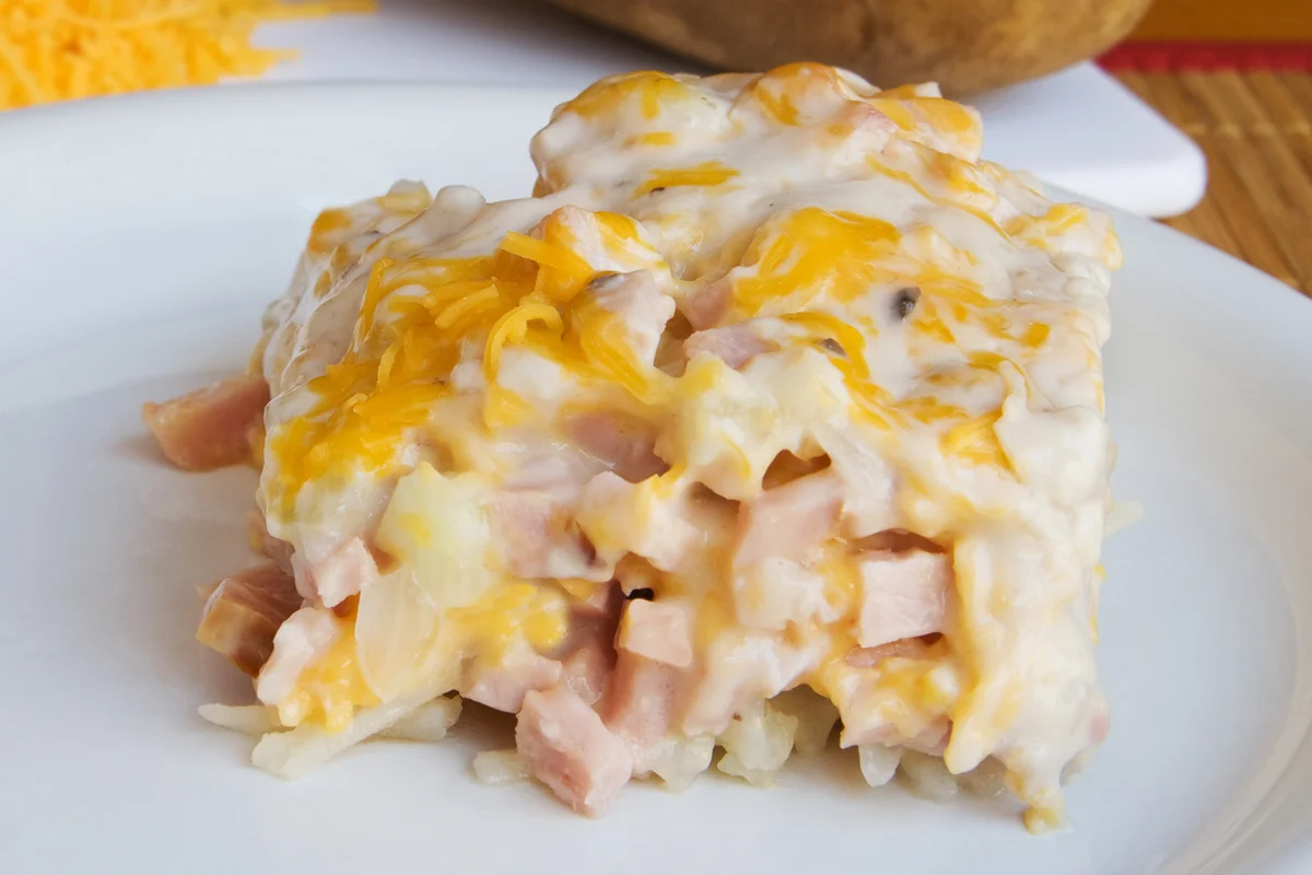 Ham and Egg Breakfast Casserole