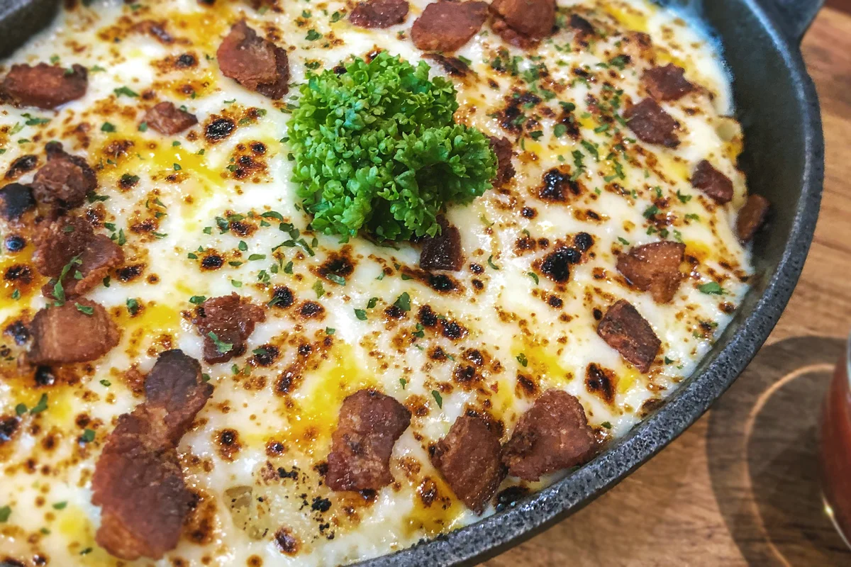 Grits and Bacon Casserole
