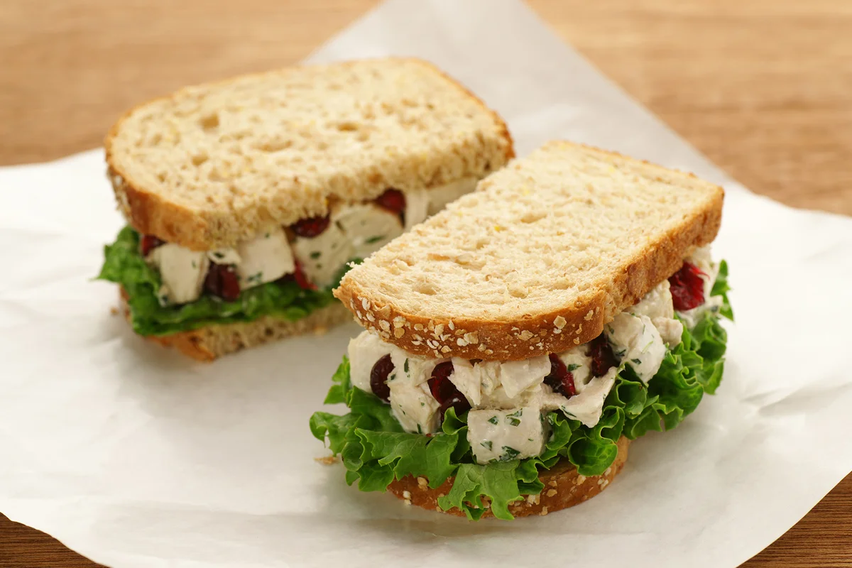 Chicken (or Turkey) Cranberry Salad