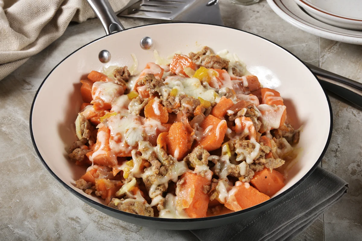 Turkey and Sweet Potato Hash