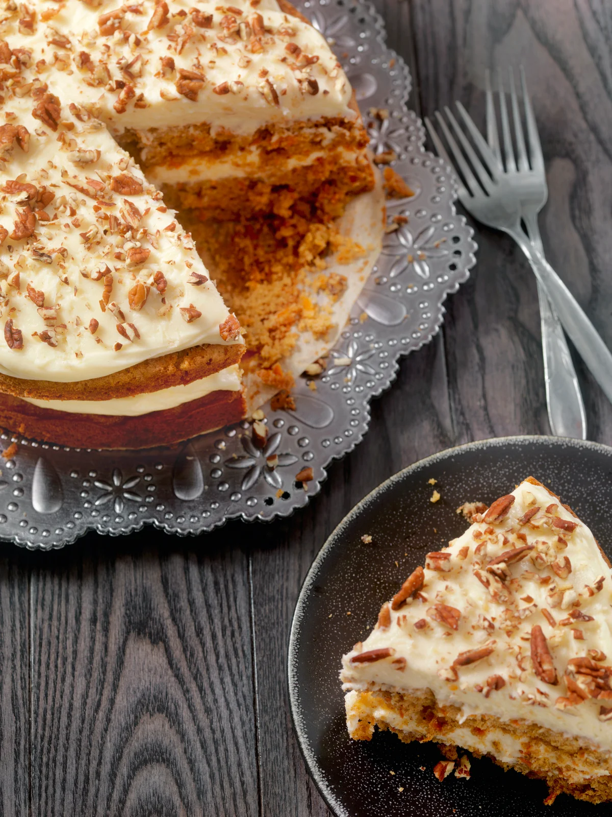 Carrot Cake with Cream Cheese Icing