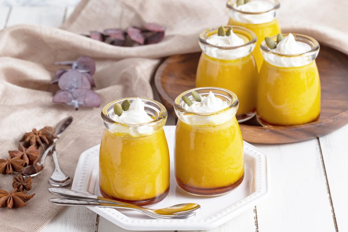 Pumpkin pudding