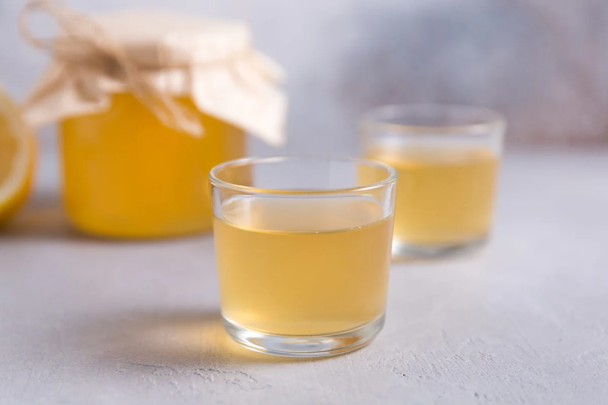 Homemade kombucha tea