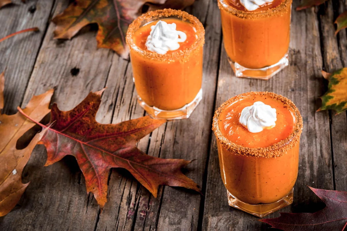 Pumpkin Pie Vodka Shots
