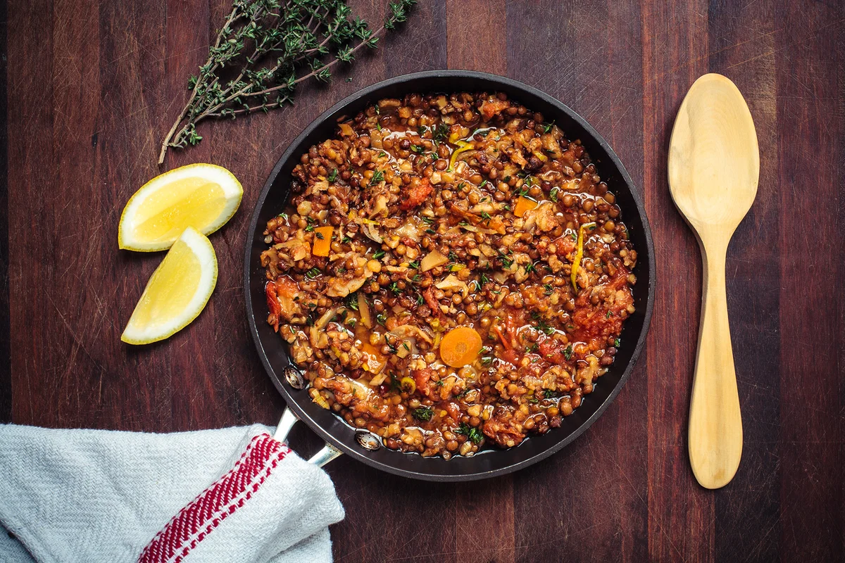 Baked Lentils Casserole