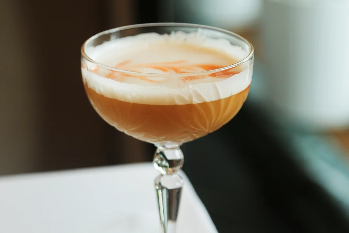 Maple Bourbon Sour