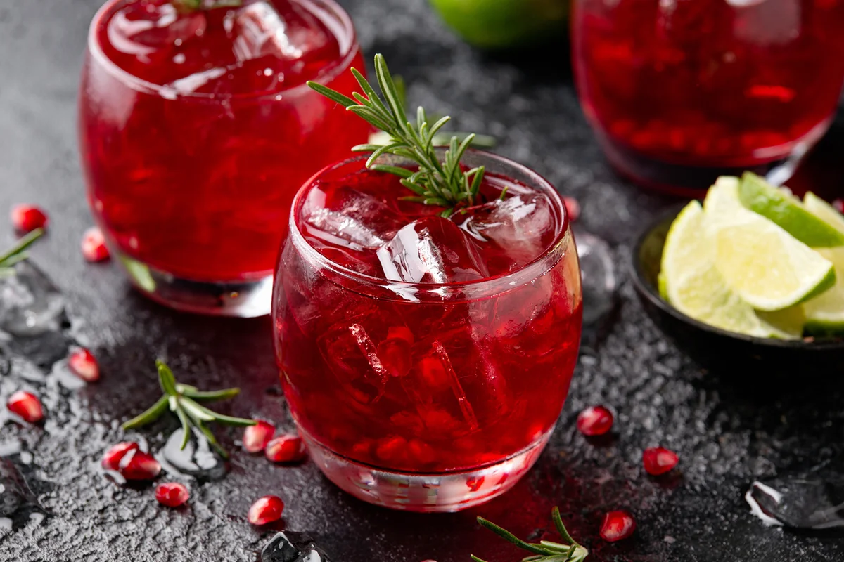 Pomegranate Gimlet