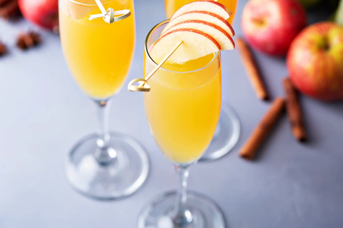 Apple Pie Mimosa
