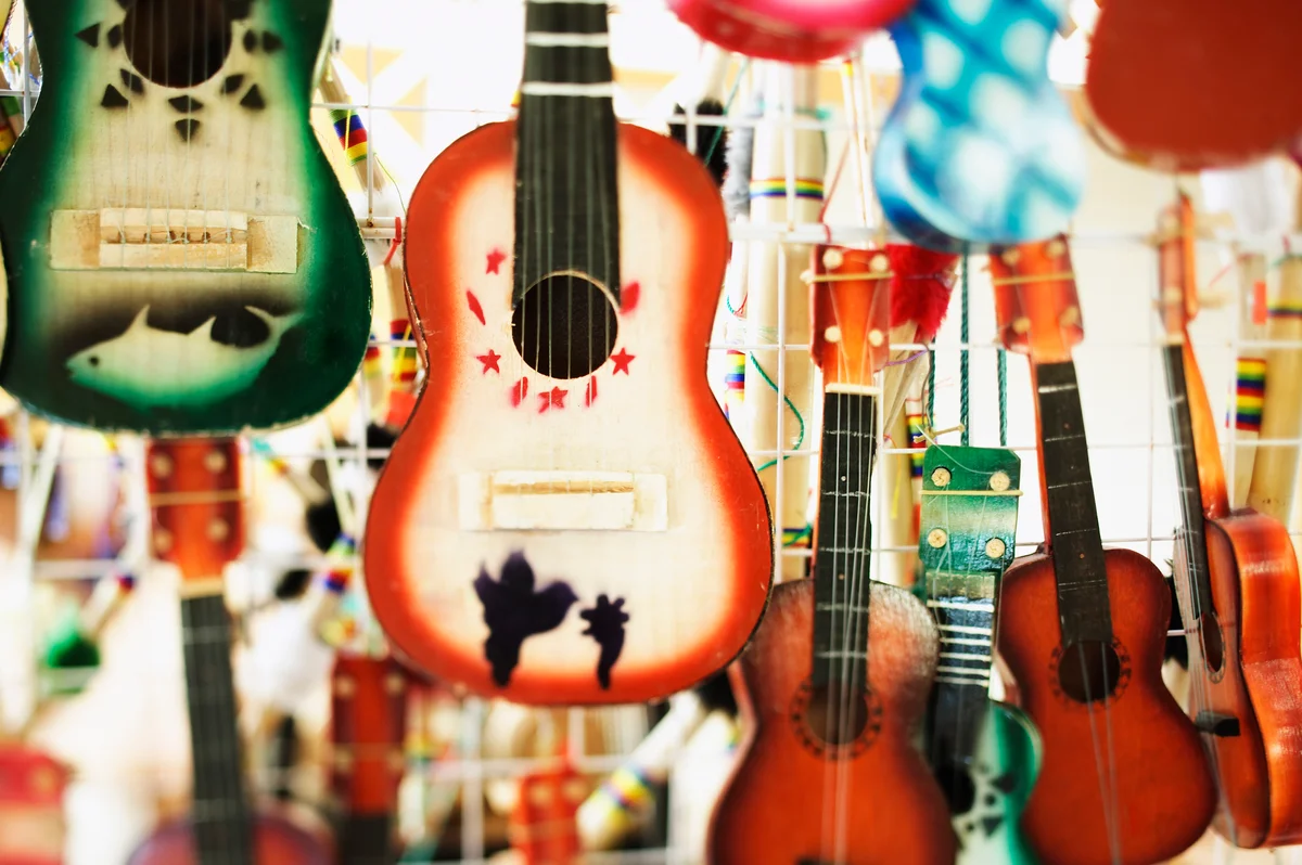 acoustic guitars