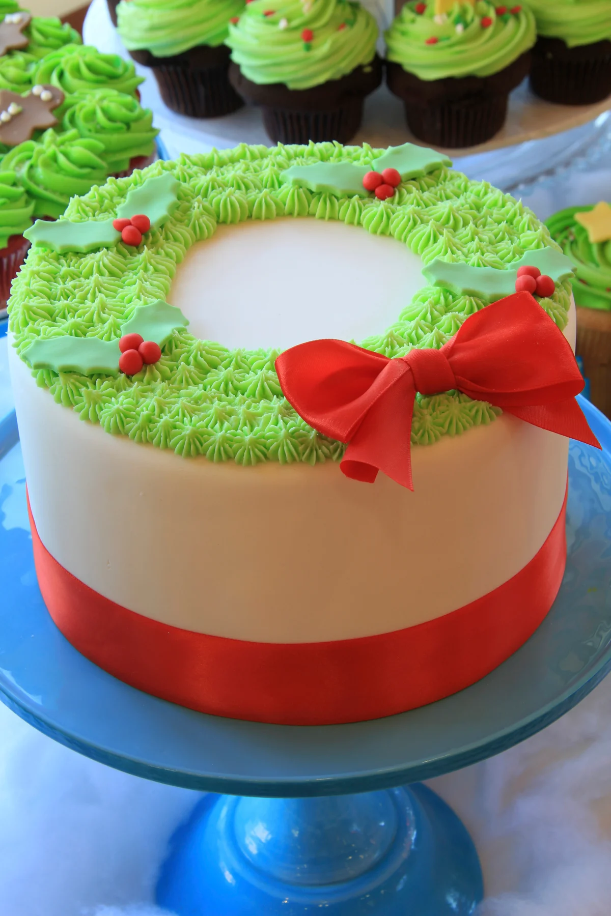 wreath cake