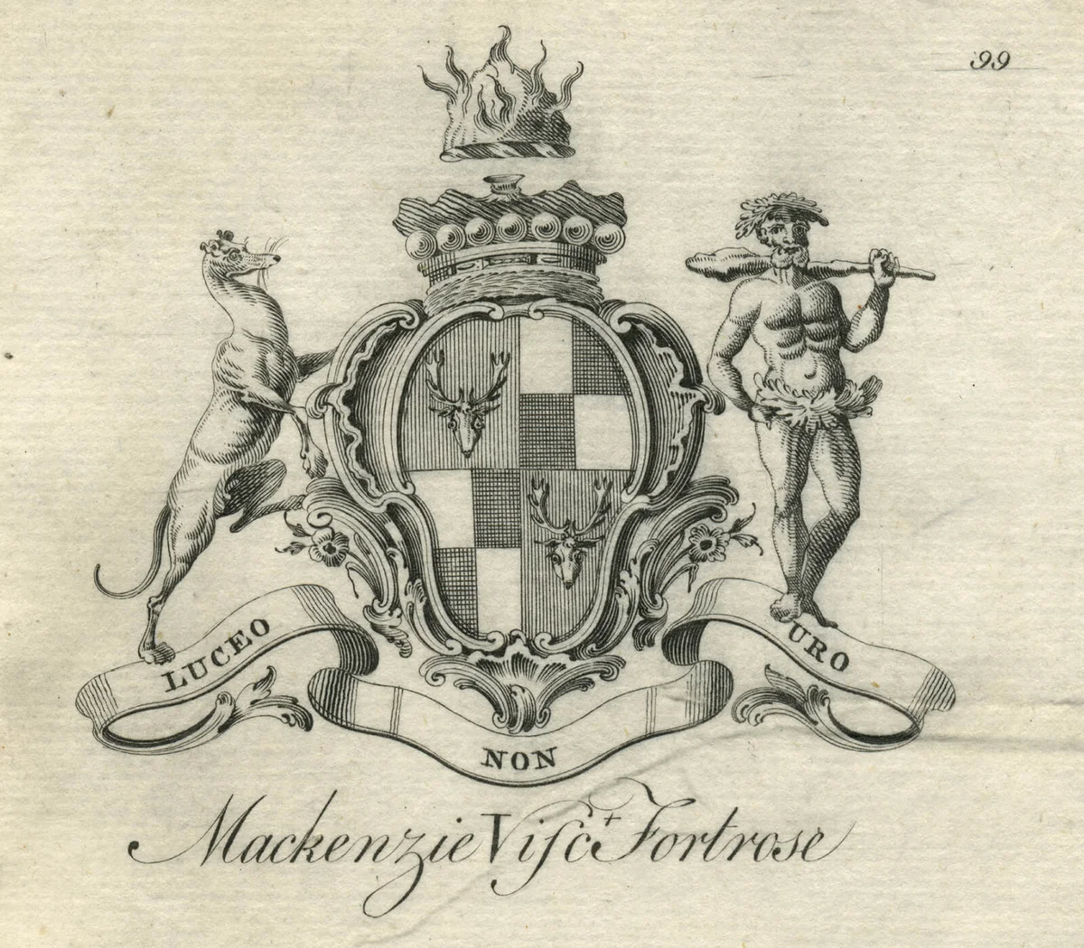 Coat of Arms Mackenzie Viscount Fortrose