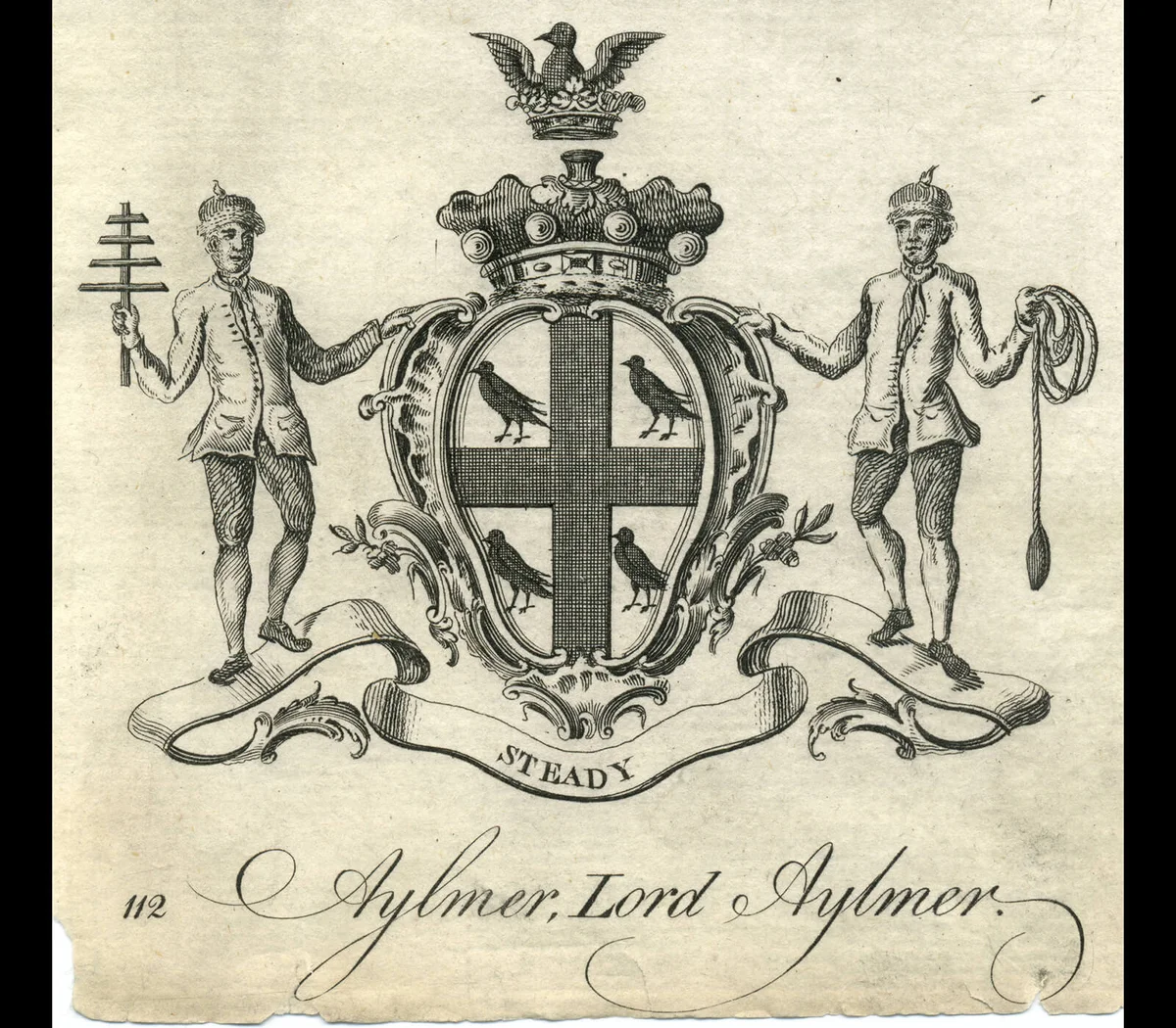 Coat of arms Lord Aylmer 18th century
