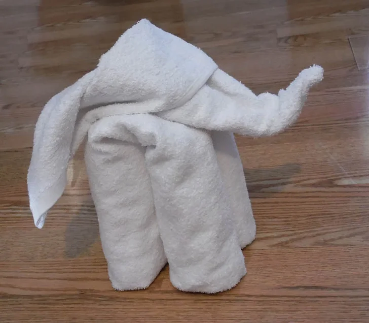 towel elephant