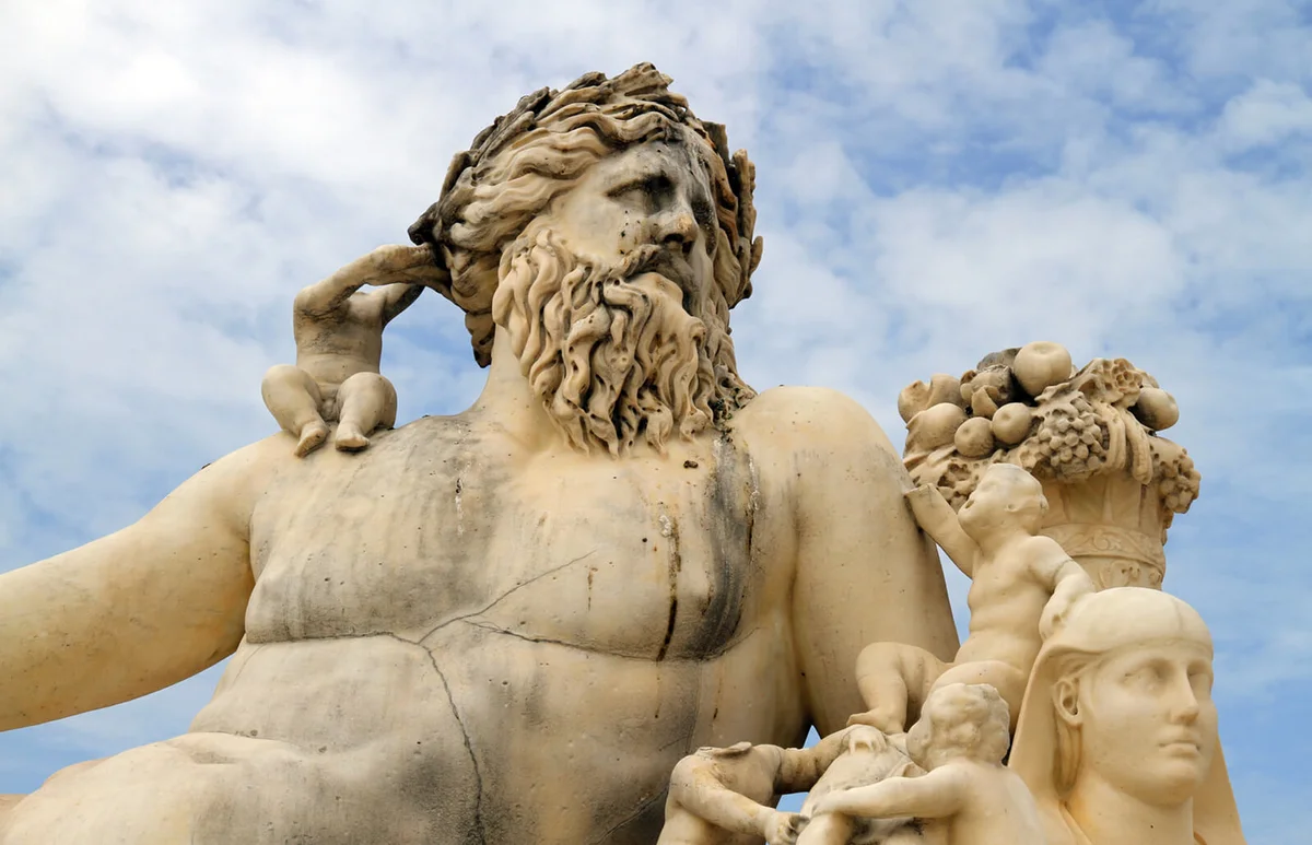 Reclining God