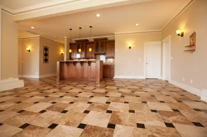 Hopscotch tile pattern