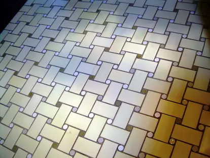 Basketweave tile pattern
