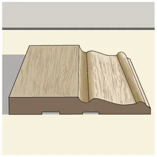 Taller baseboard trim