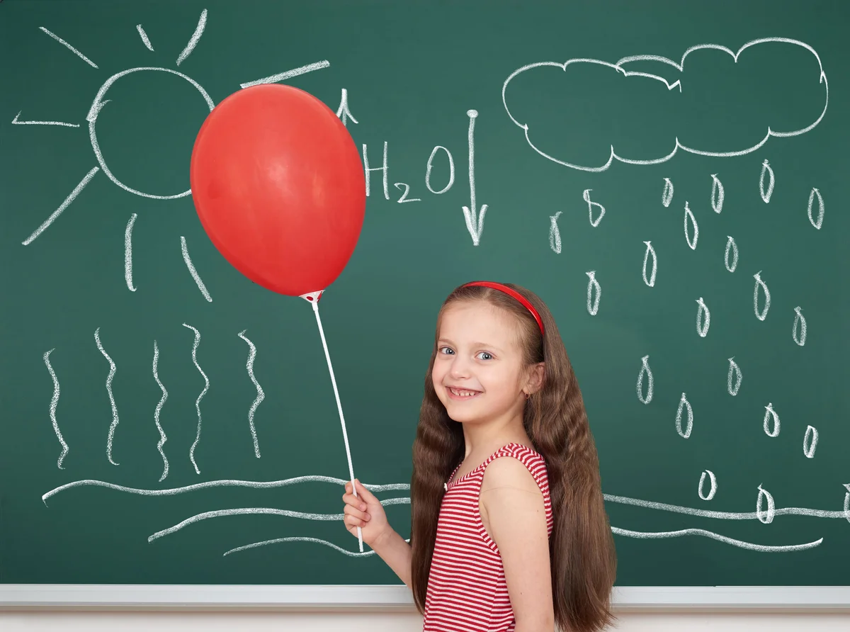 Girl with balloon