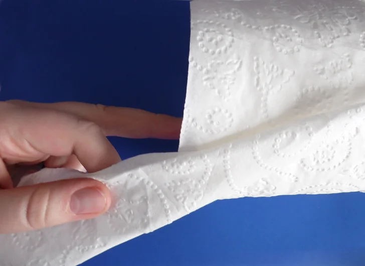 toilet paper rose