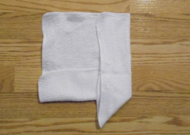 origami pinwheel step 1