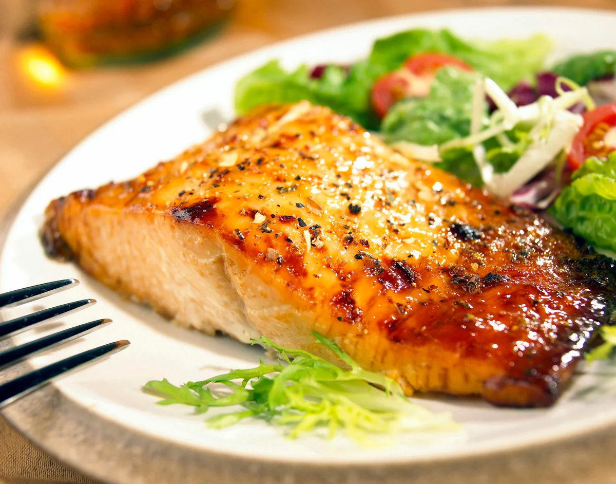 broiled salmon