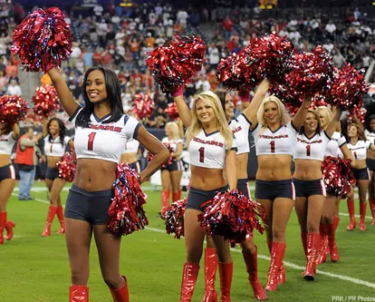 Artist:   Houston Texans cheerleaders
Image Number:   IOS-016048
Event:   2009 NFL - Oakland Raiders at Houston Texans (6-29) - October 4, 2009
Venue & Location:   Reliant Stadium / Houston, TX, USA
Event Date:   10/04/2009
Exclusive / Restrictions:    Non-Exclusive Rights Managed Image
Photographer:   PRK / PR Photos