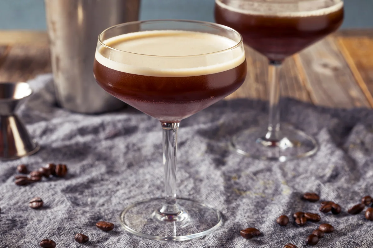 Homemade Chocolate Espresso Martini