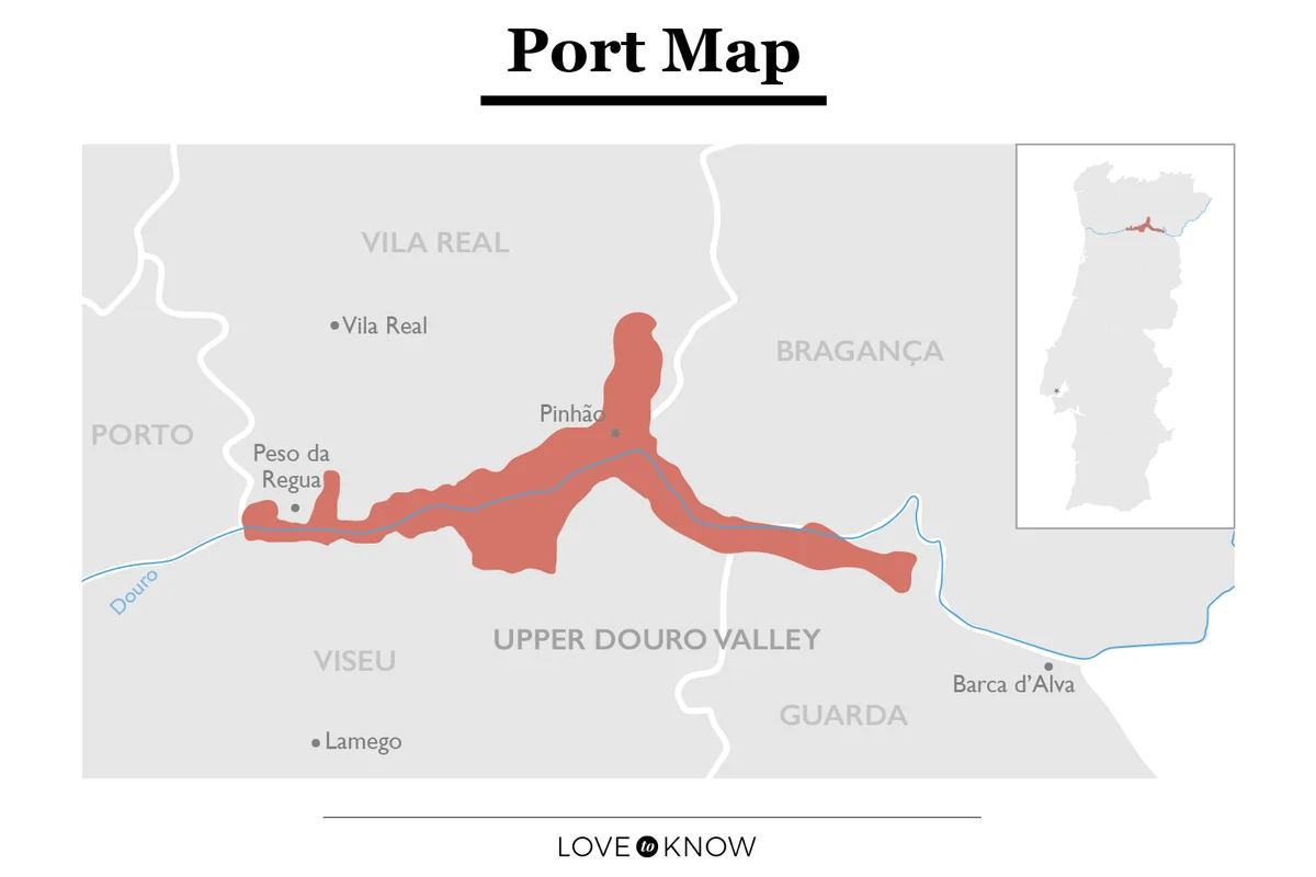 Port Wine Map