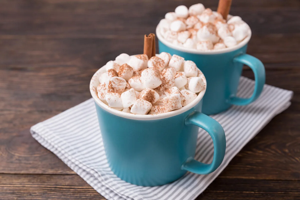 Cocoa with marshmallows