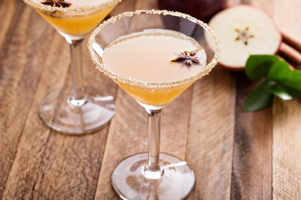 Spiced Cider Martini