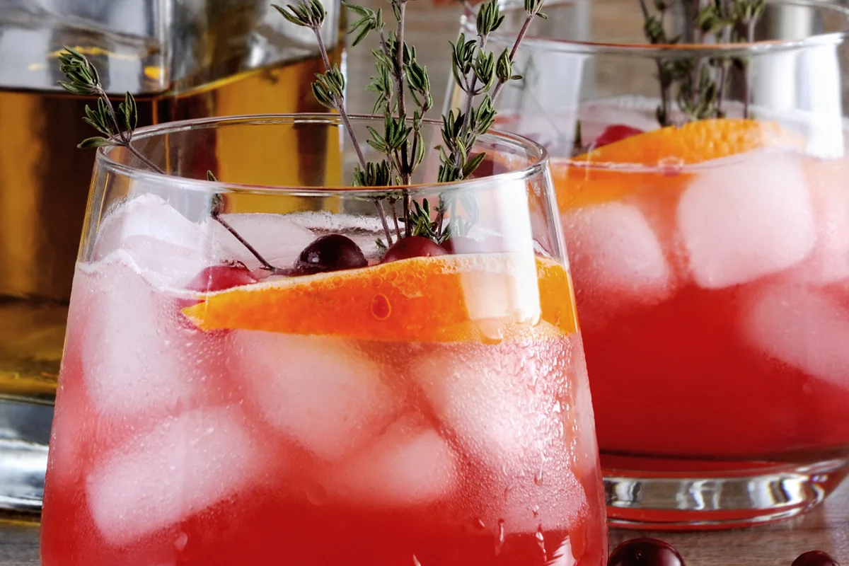 Cranberry Gin Fizz