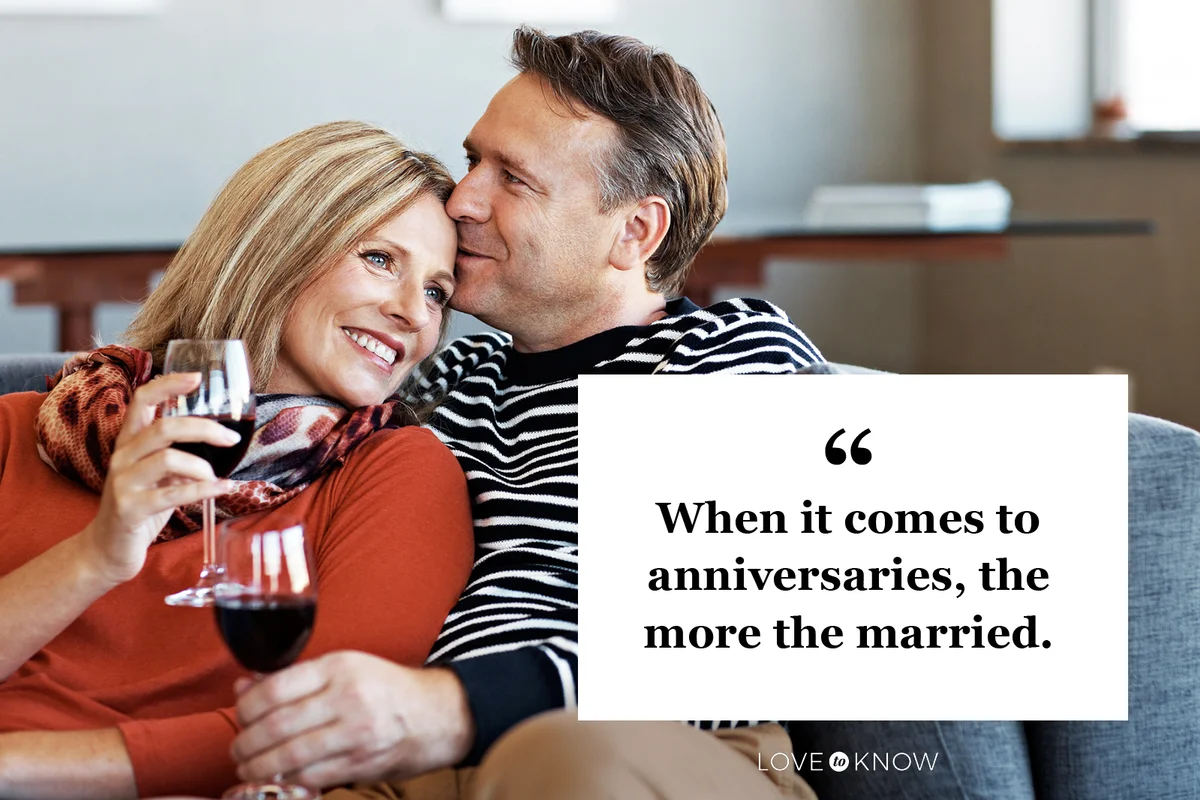 Lighthearted and Funny Anniversary Quote for Friends