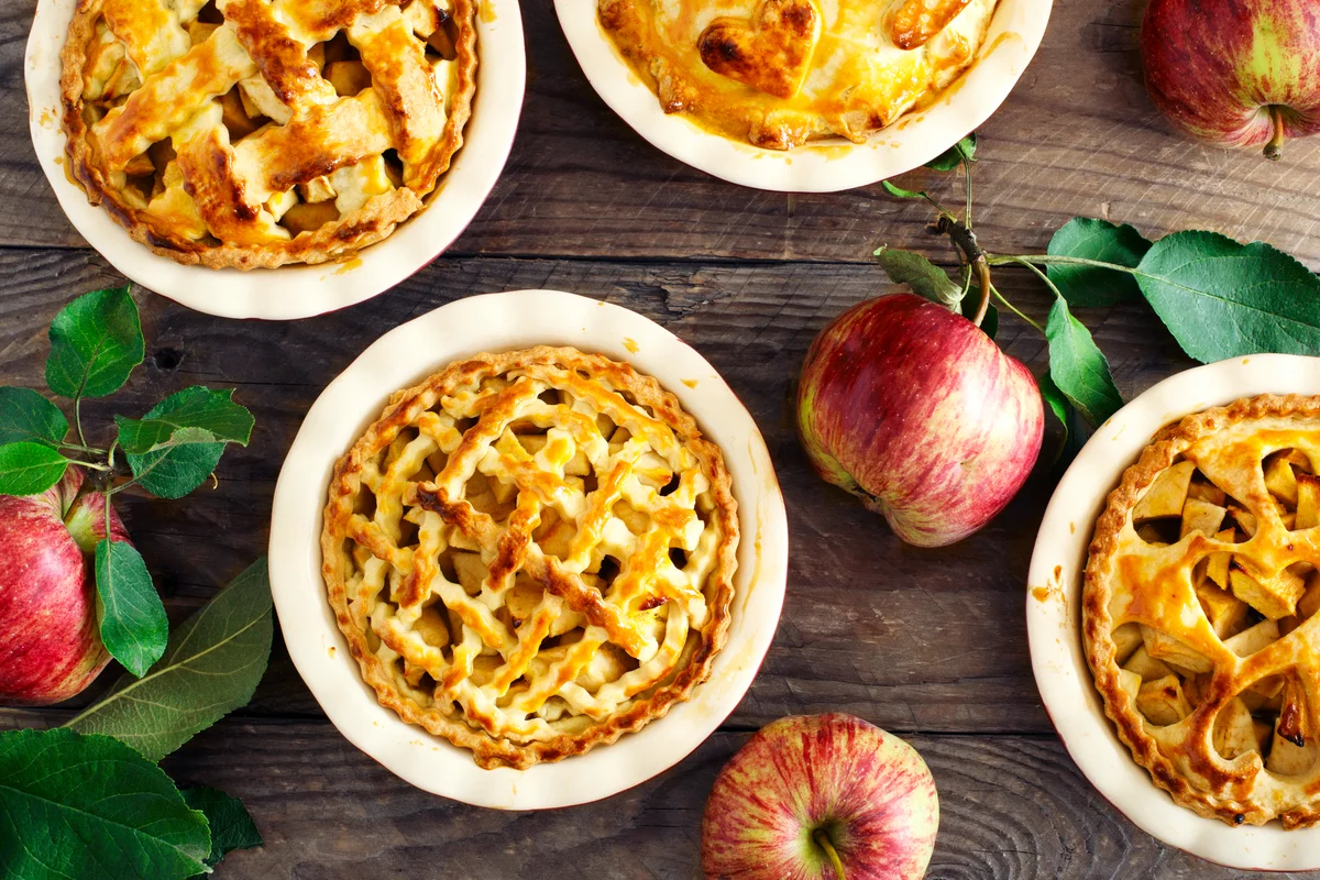 Homemade pies for Thanksgiving Day