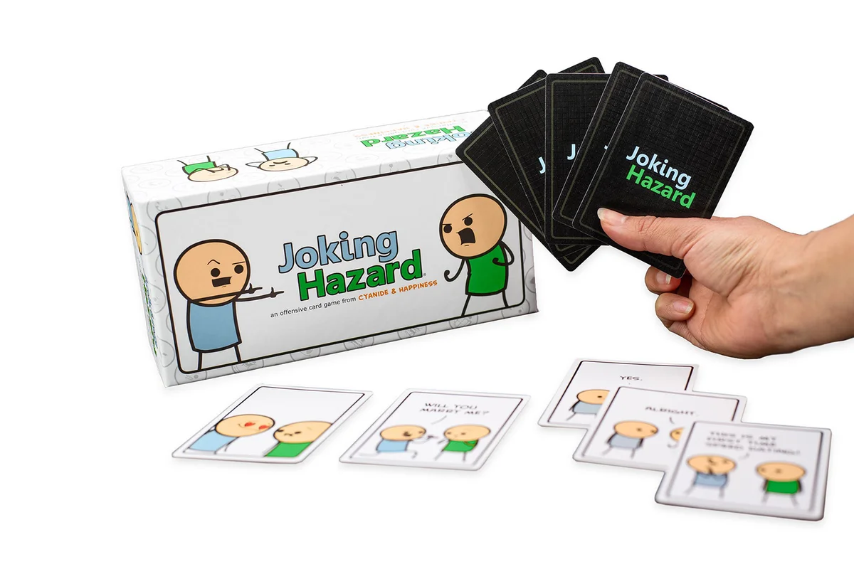 Joking Hazard Card Game by ad Magic