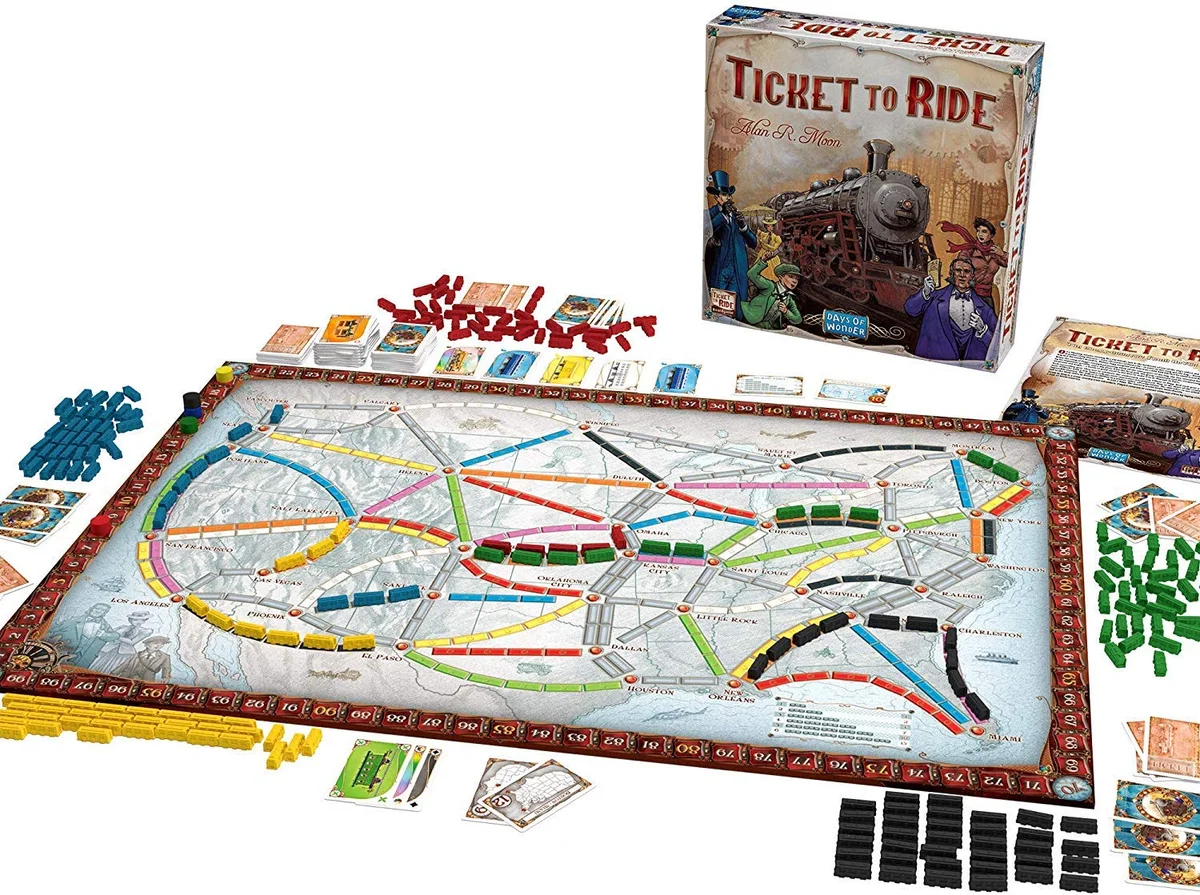 Ticket to Ride Game: https://amzn.to/2ZEnQG6