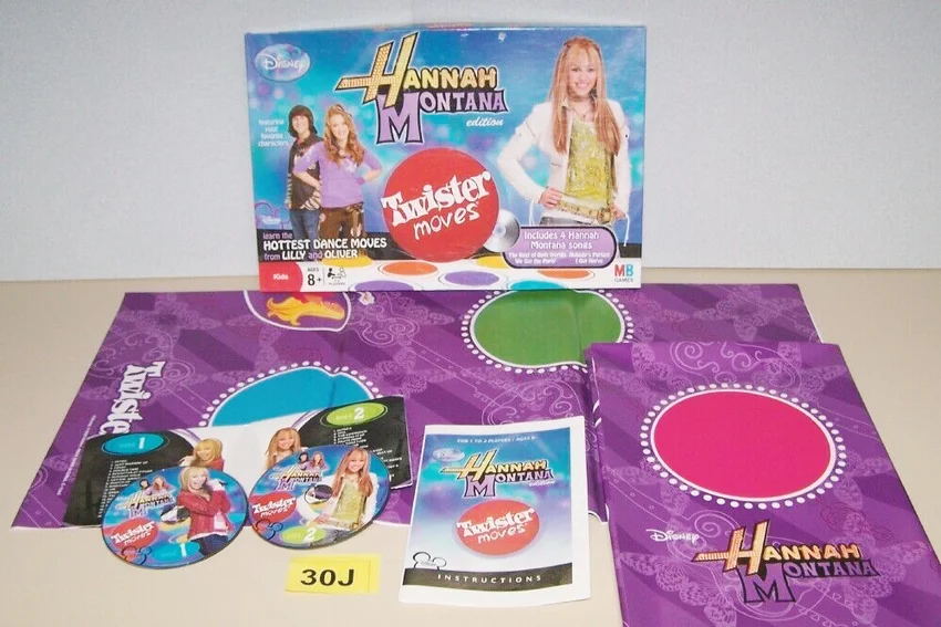 Hannah Montana Twister board game