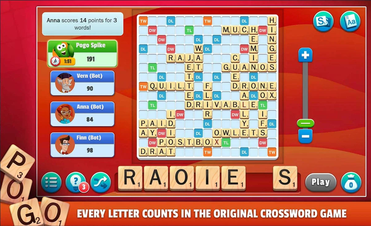 Screenshot of POGO game