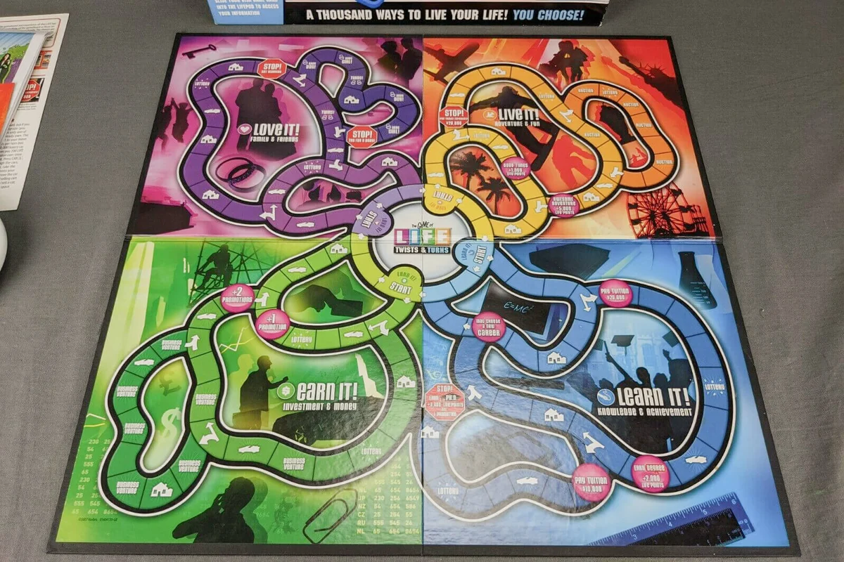 The Game of Life Twists and Turns