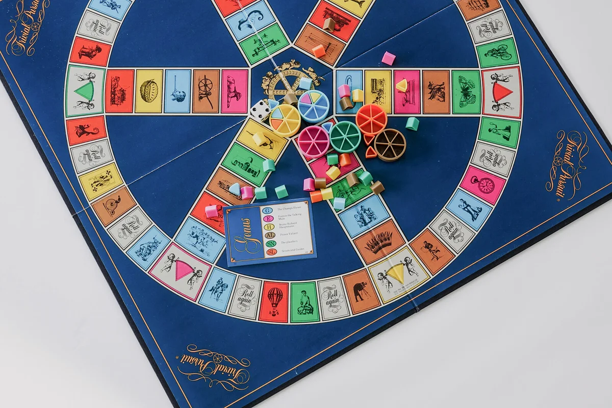 Trivial Pursuit game pieces which is a board game | ID 174359302 / Trivial Pursuit © Joni Hanebutt | Dreamstime.com