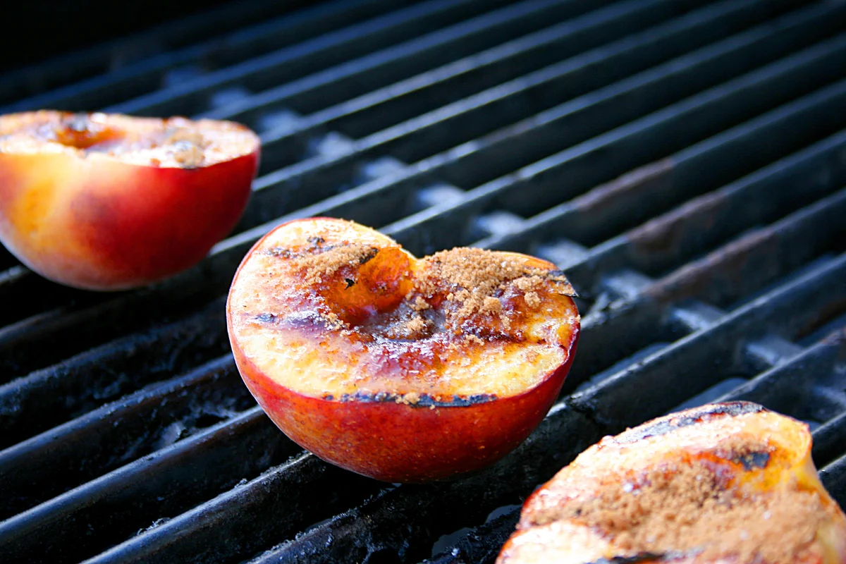 Grilled Peaches