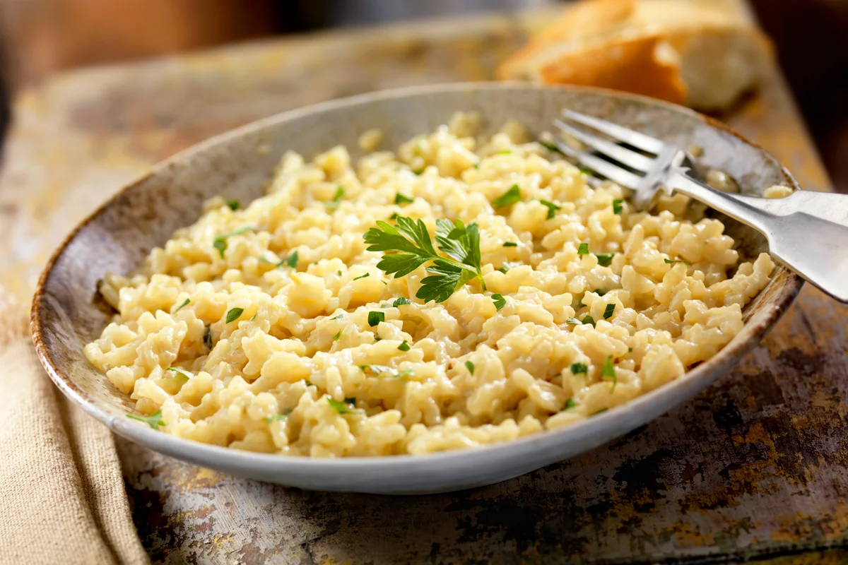 Three Cheese Risotto
