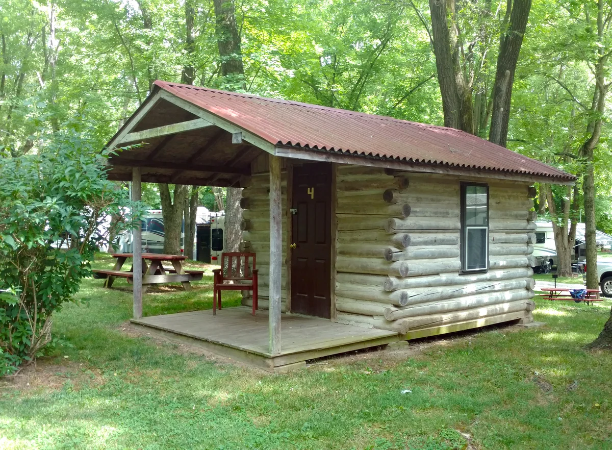 Frontier Campground cabin