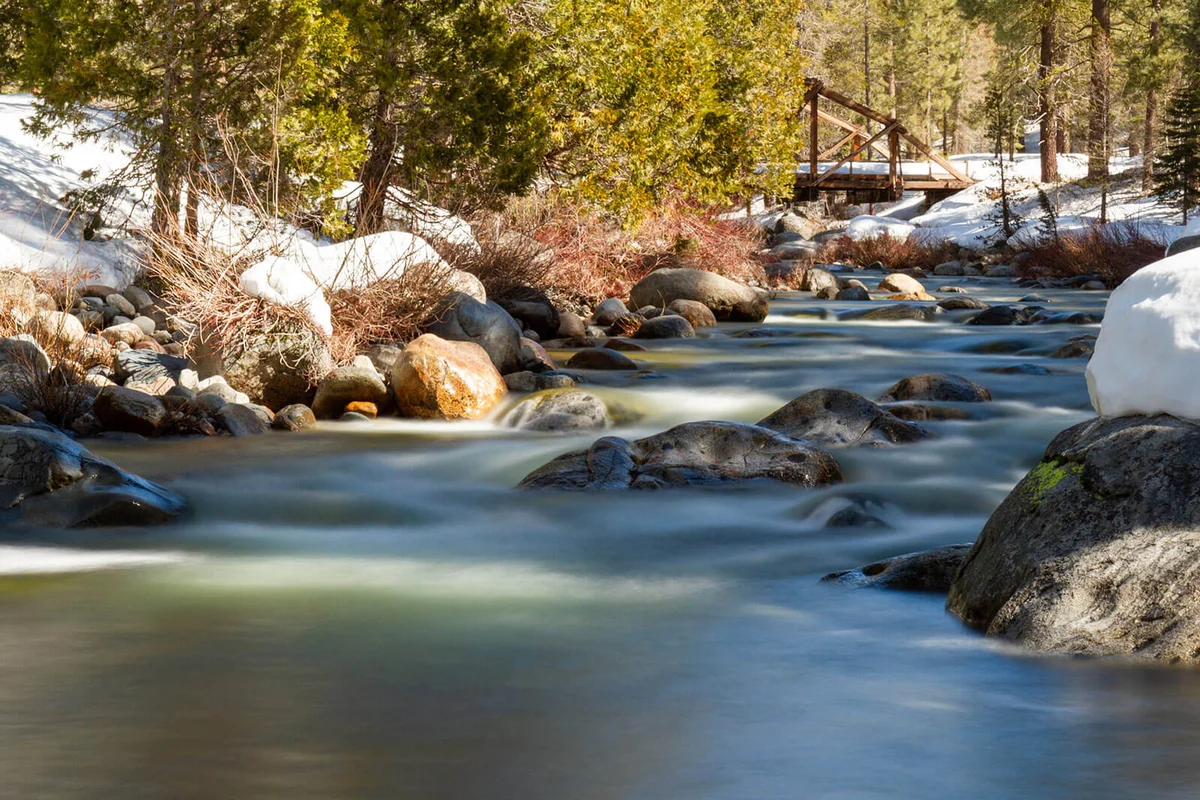 Dinkey Creek snow melt