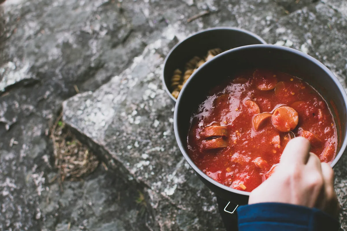 Person Preparing Food