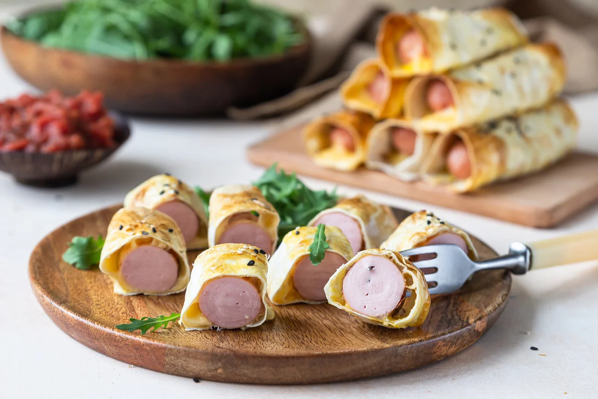 Grilled Pigs in Blankets