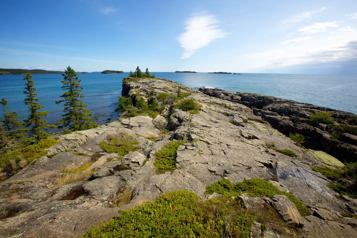 Isle Royale National Park on Lake Superior