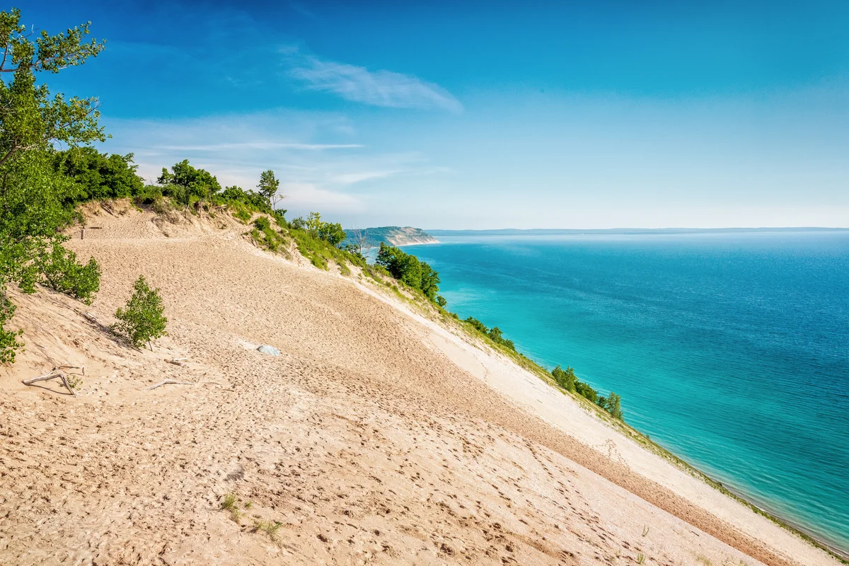 Sleeping Bear Dunes National Lakeshore Lake Michigan