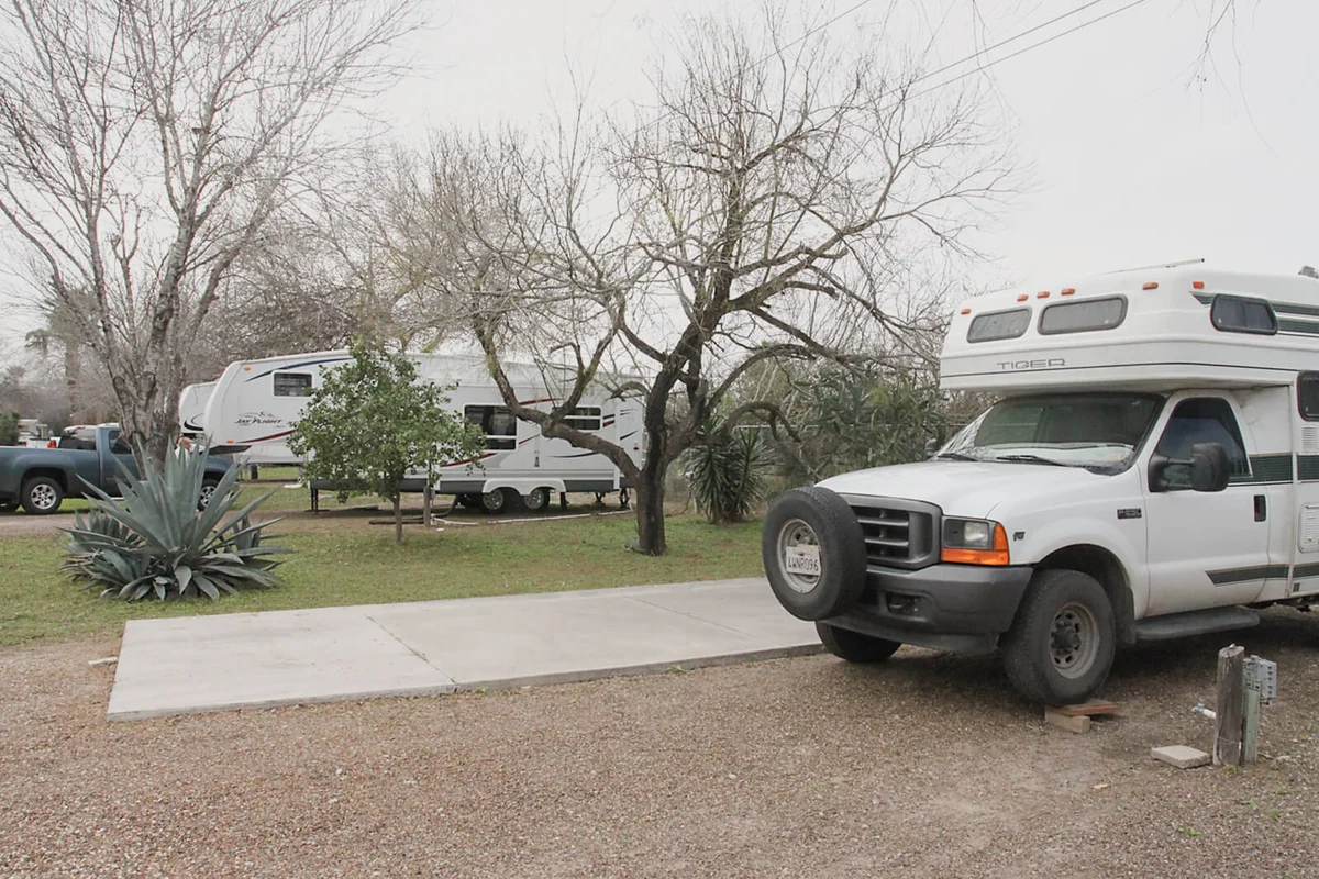 Americana RV Park has better trees and birding potential than most others around