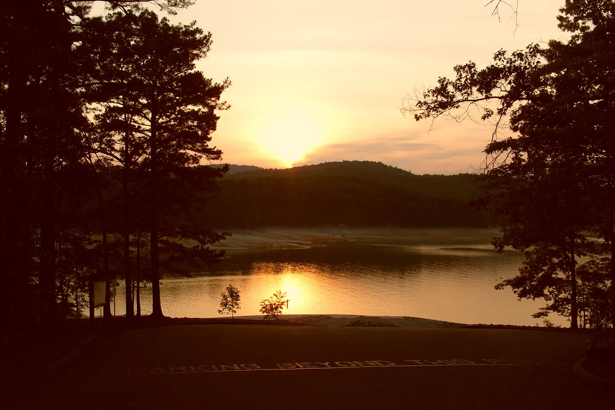 Sunset Devils Fork State Park, Lake Jocassee, SC